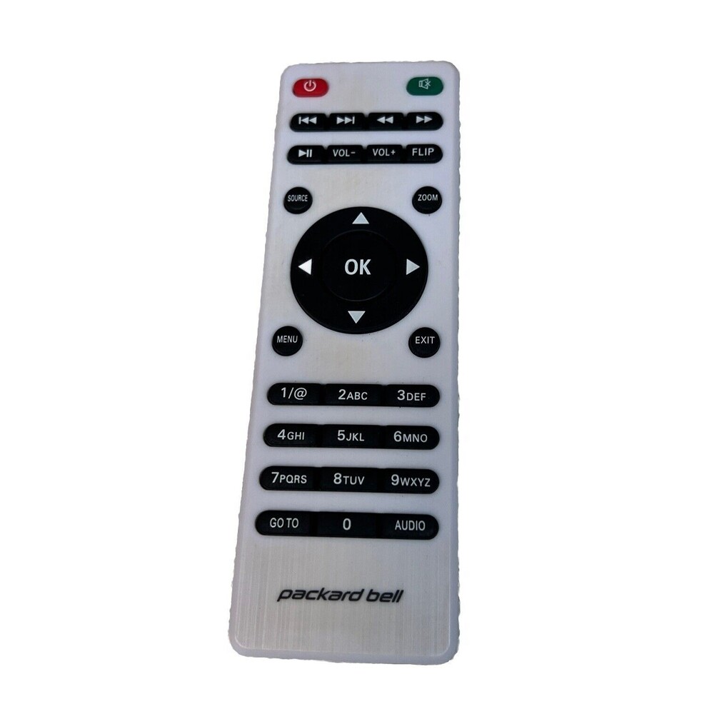 PACKARD BELL REMOTE CONTROL - TESTED - PACKARD BELL